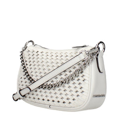 Michael Kors White Leather Handbags