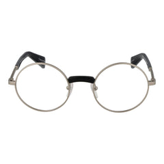 Monture de lunettes unisexe argentée Yohji Yamamoto