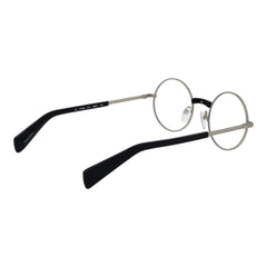 Monture de lunettes unisexe argentée Yohji Yamamoto