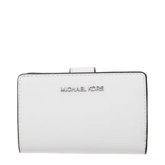 Michael Kors White Leather Wallets