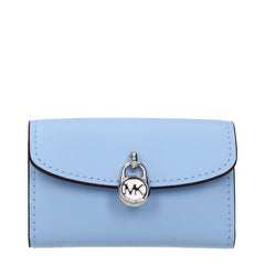 Michael Kors Light Blue Leather Wallets