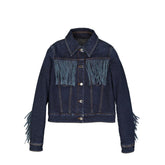 Veste en jean Frankie Morello