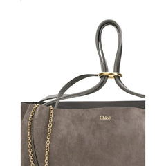 Sac cabas en daim Chloé Spin
