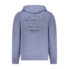 Sweat-shirt en coton bleu Norvège 1963