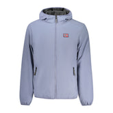 Norwegen 1963 Blaue Polyester-Herrenjacke