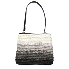 Michael Kors Black Raffia Shoulder Bags