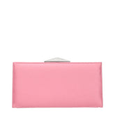 Jimmy Choo Pink Satin Clutch Bags