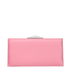 Jimmy Choo Clutch-Taschen aus rosa Satin
