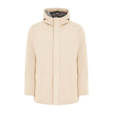 Suns White Polyester Jackets & Coat