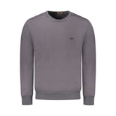 Sweat-shirt en coton gris anthracite