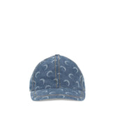 Casquette de baseball Marine Serre Moon Laser Denim