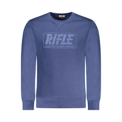 Rifle Blue Cotton Men Sweater