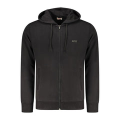 Gewehr-Pullover aus schwarzer Baumwolle für Herren