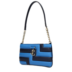Jimmy Choo Schultertaschen aus blauem Leder