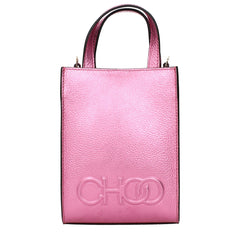 Jimmy Choo Pink Leather Handbags