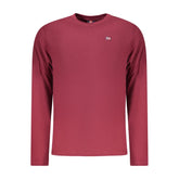 Norwegen 1963 Rotes Baumwoll-T-Shirt für Herren