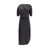 Lemaire Twisted Midi Dress