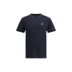 T-shirt en coton bleu Stone Island