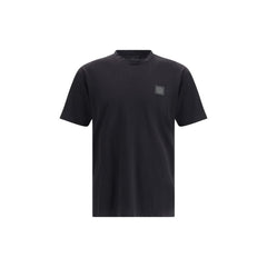 Stone Island Black Cotton T-Shirt