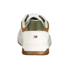 Baskets Tommy Hilfiger en cuir blanc pour homme