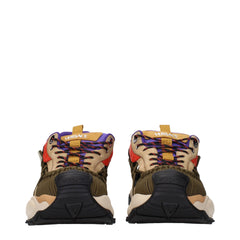 Versace Beige Leder-Sneaker