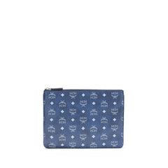 MCM Pouch with Visetos print
