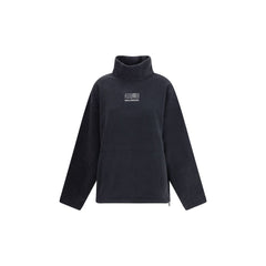 Sweatshirt mit hohem Kragen und Kordelzug aus der Salomon x MM6 Kollektion