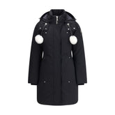 Parka en coton noir Moose Knuckles