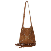Valentino Garavani Brown Leather Crossbody Bag
