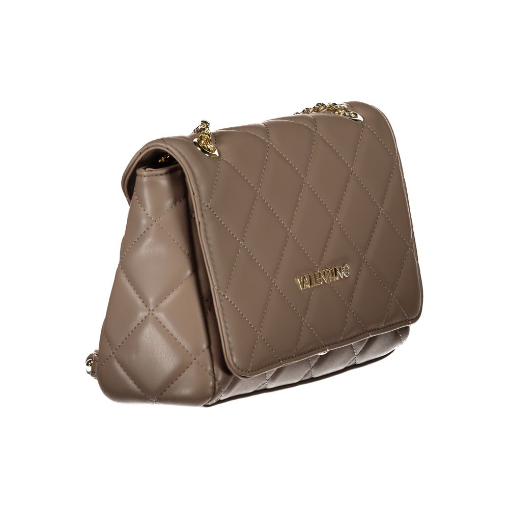 Mario Valentino Brown Polyethylene Women Handbag Mario Valentino Brown Polyethylene Women Handbag