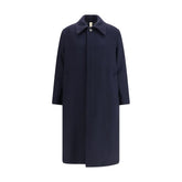 Sunflower Blue Fleece Wool Coat