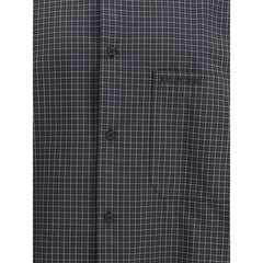 Chemise à carreaux oversize Balenciaga