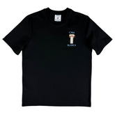 Casablanca Black Cotton T-Shirt