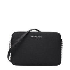 Michael Kors Black Leather Crossbody Bag