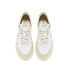 Autry White Leather Sneakers