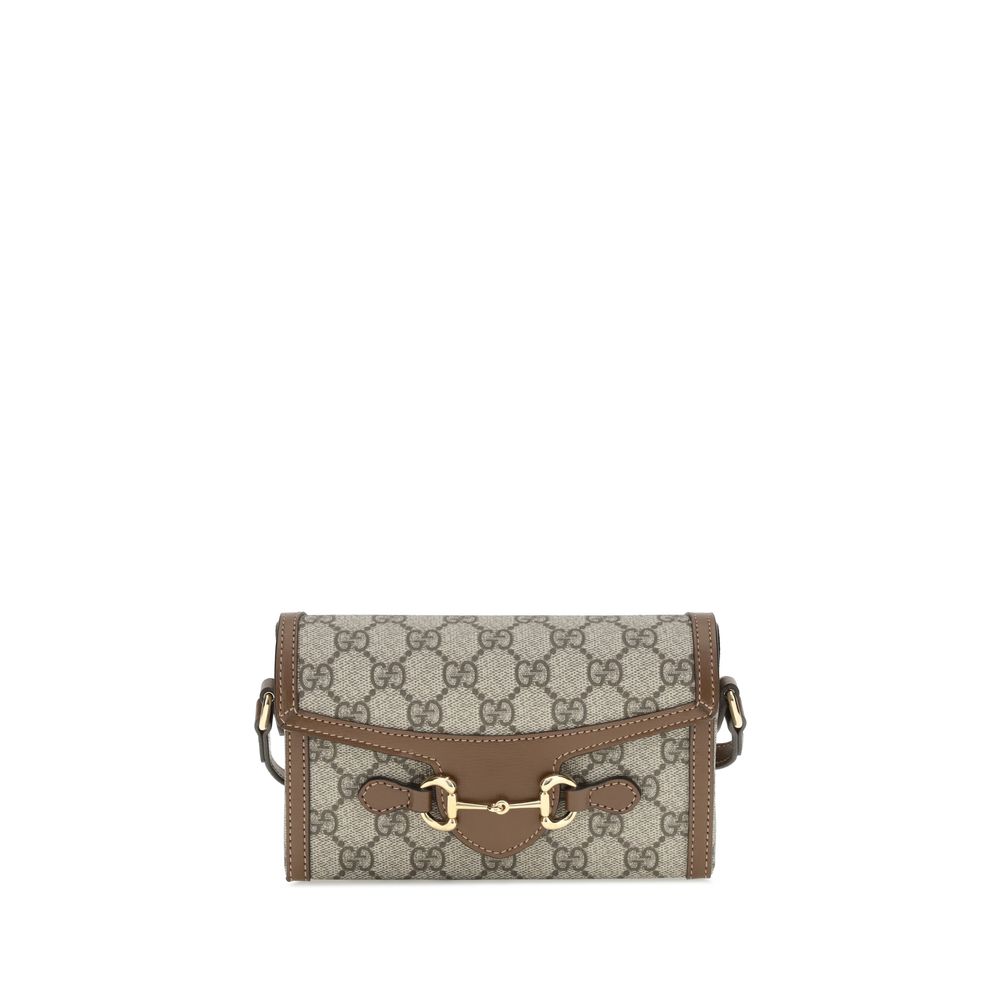 Gucci Brown Polyethylene Shoulder Bag Gucci Brown Polyethylene Shoulder Bag