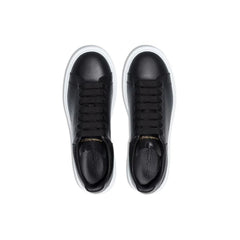 Alexander McQueen Black Calfskin Chunky Sneakers