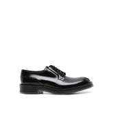 Alexander McQueen Oxfords und Derbys aus schwarzem Kalbsleder