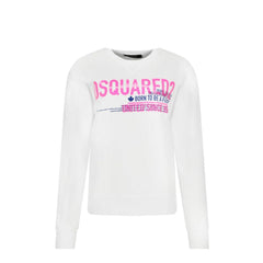 Dsquared² Weißes Baumwoll-Sweatshirt