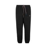 Marcelo Burlon Schwarze Baumwoll-Jogginghose (Trainingshose)