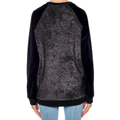Balmain Schwarzes Elastan-Sweatshirt