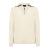 Alpha Studio White Cashmere Sweater