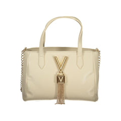 Mario Valentino Beige Polyethylen-Handtasche