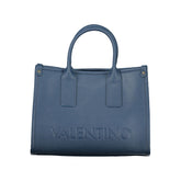 Mario Valentino Handtasche aus blauem Polyethylen