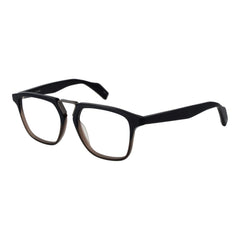 Yohji Yamamoto Schwarze Kunststoffbrille (Gestell)