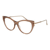 Lunettes Tod's en acétate beige et métal (montures)