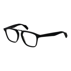 Yohji Yamamoto Schwarze Kunststoffbrille (Gestell)