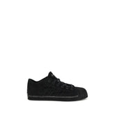 Baskets basses Y-3 en cuir noir