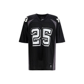 Y-3 Schwarzes T-Shirt aus recyceltem Polyester