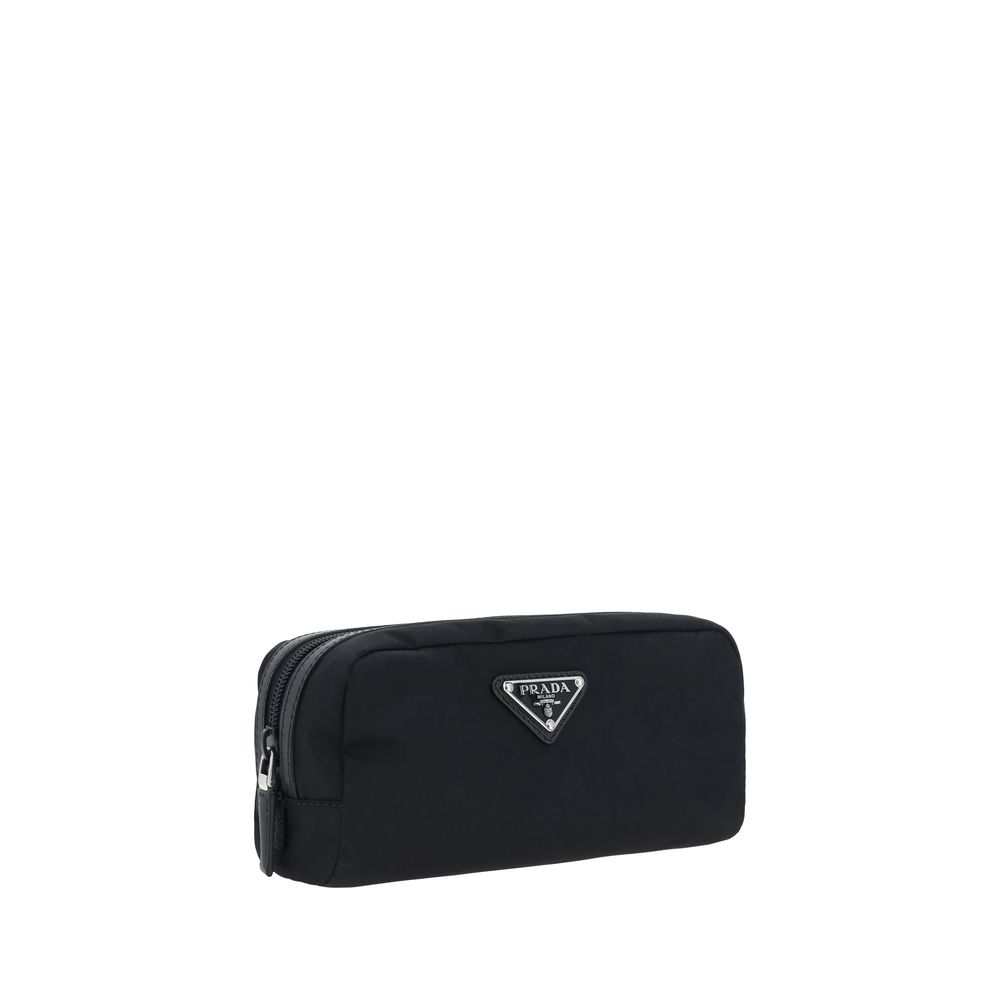 Prada Black Recycled Polyamide Accessories Prada Black Recycled Polyamide Accessories